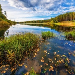 Пазл: Тихая река