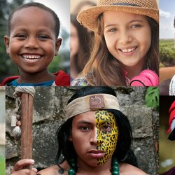 Пазл: Мы все - дети одной земли