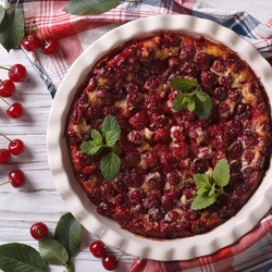 Пазл: Вишневая запеканка