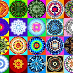 Пазл: Мандалы