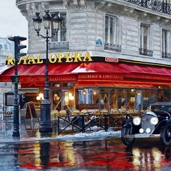 Пазл: Парижский ресторан