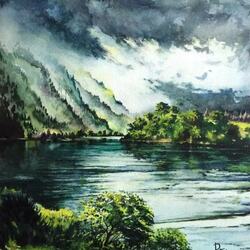 Пазл: Сквозь тучи