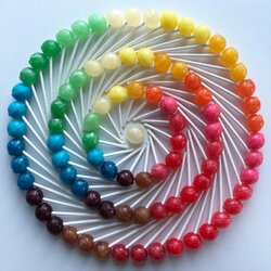 Пазл: Разноцветные конфеты