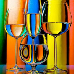 Пазл: Бокалы