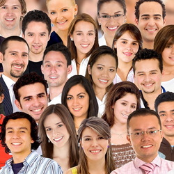 Пазл: Лица разных народов