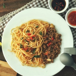 Пазл: Спагетти болоньезе