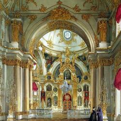 Пазл: Вид Собора в Зимнем дворце