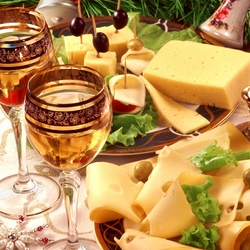 Пазл: Сырная закуска