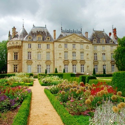 Пазл: Парк замка Ле Люд