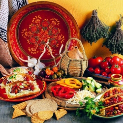 Пазл: Овощное изобилие