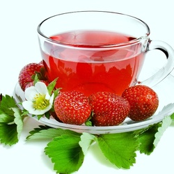 Пазл: Клубничный чай