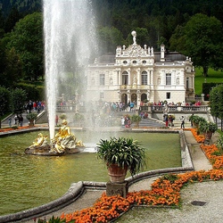 Пазл: Дворец в Линдерхофе. Германия