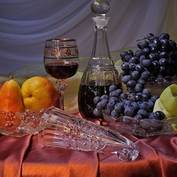 Пазл: Фруктовый натюрморт