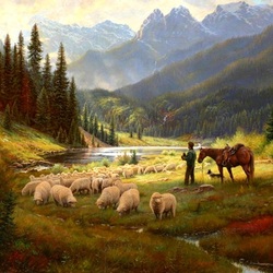 Пазл: На пастбище