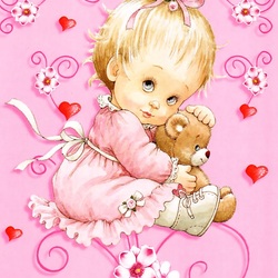 Пазл: Любимый мишка