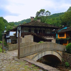 Пазл: Каменный мостик