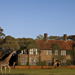 Пазл: Поместье Giraffe Manor в Кении