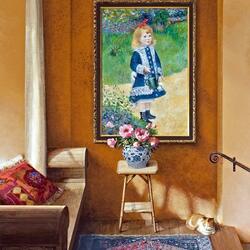 Пазл:  Девочка с лейкой