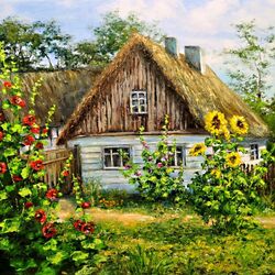 Пазл: Деревенский домик