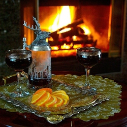 Пазл: У камина