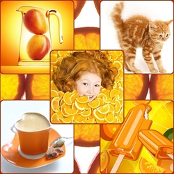 Пазл: Оранжевый