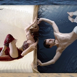 Пазл: Он и она