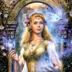 Пазл: Mysterious Beauty / Таинственная красота