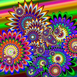 Пазл: Фантастические цветы