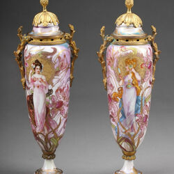 Пазл: Старинные вазы