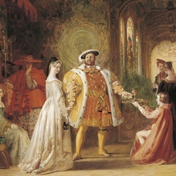 Пазл: Анна Болейн и Генрих VIII