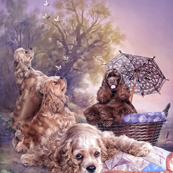 Пазл: Веселое семейство