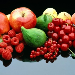 Пазл: Фруктовый ряд