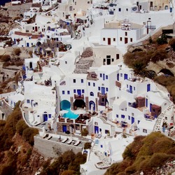 Пазл: Белый Санторини