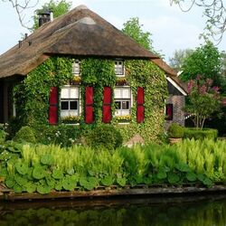 Пазл: Домик в Голландии