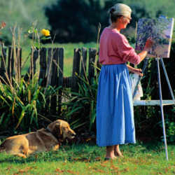 Пазл: Художница