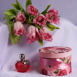 Пазл: Оттенки розового