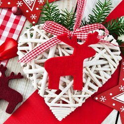 Пазл: Рождественские украшения