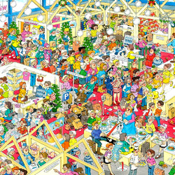 Пазл: Зимняя ярмарка