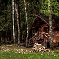 Пазл: Сказочная избушка