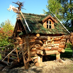 Пазл: Домик Бабы-Яги