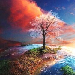 Пазл: Розовое облако