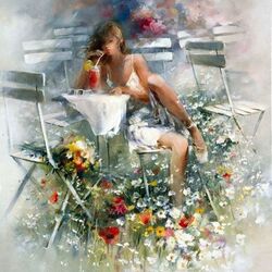 Пазл: Задумалась