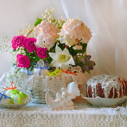 Пазл: Пасхальный натюрморт