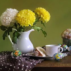 Пазл: Пасхальный натюрморт 