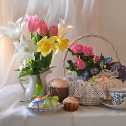 Пазл: Со светлым днем Пасхи!