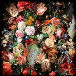 Пазл: Цветочный ковер