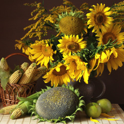 Пазл: Желтый урожай