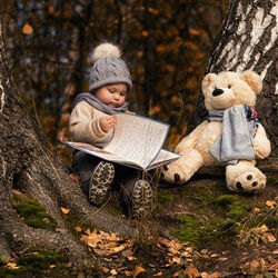 Пазл: Интересная книжка