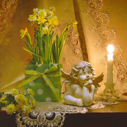 Пазл: Ангел прилетел