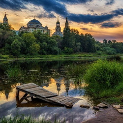 Пазл: Борисоглебский мужской монастырь 